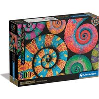 CLEMENTONI 35529 Puzzle 500 Teile Colorboom Collection Compact von Clementoni