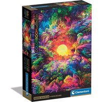 CLEMENTONI 35530 Puzzle 500 Teile Colorboom Collection Compact von Clementoni