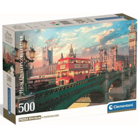 CLEMENTONI 35575 Puzzle 500 Teile High Quality Collection Compact von Clementoni