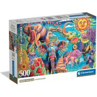 CLEMENTONI 35578 Puzzle 500 Teile High Quality Collection Compact von Clementoni