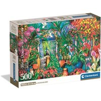 CLEMENTONI 35579 Puzzle 500 Teile High Quality Collection Compact Die Gewächshauspfleger von Clementoni