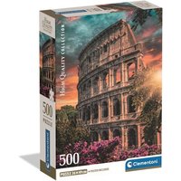 CLEMENTONI 35588 Puzzel 500 Teile High Quality Collection Compact Flavian Amphitheatre von Clementoni