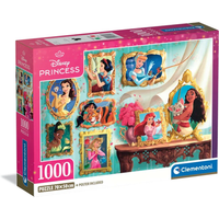 CLEMENTONI 37046 Puzzle 1000 Teile Disney Collection Compact Disney Princess CLEMENTONI 37046 Puzzle 1000 Teile Disney Collection Compact Disney Princess von Clementoni