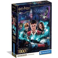 CLEMENTONI 37047 Puzzle 1000 Teile Harry Potter Collection Compact Harry Potter von Clementoni
