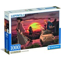 CLEMENTONI 37054 Puzzle 1000 Teile Lupin III Collection Compact von Clementoni