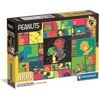 CLEMENTONI 37069 Puzzle 1000 Teile Peanuts Collection Compact Peanuts von Clementoni