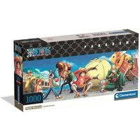 CLEMENTONI 37075 Puzzle 1000 Teile Animé Collection Panorama Compact One Piece von Clementoni