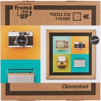 CLEMENTONI 385065 Puzzle mit Rahmen 250 Teile Frame me up - Vintage Electronics von Clementoni