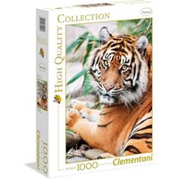CLEMENTONI 39295 Puzzle 1000 Teile High Quality Collection Tiger von Clementoni