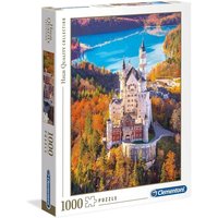 CLEMENTONI 39382 Puzzle 1000 Teile High Quality Collection - Neuschwanstein von Clementoni