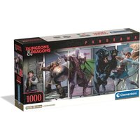 CLEMENTONI 39501 Puzzle 1.000 Teile Dungeons & Dragons Collection Panorama Compact von Clementoni