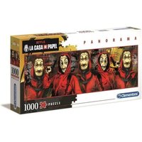 CLEMENTONI 395453 Erwachsenenpuzzle 1000 Teile Panorama Netflix - La Casa de Papel CLEMENTONI 395453 Erwachsenenpuzzle 1000 Teile Panorama Netflix - La Casa de Papel von Clementoni