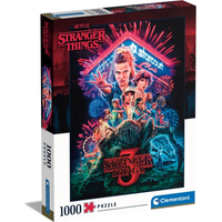 CLEMENTONI 39653 Puzzle 1000 Teile 3D Netflix - Stranger Things von Clementoni