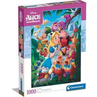 CLEMENTONI 39673 Puzzle 1000 Teile High Quality Collection - Disney Alice im Wunderland von Clementoni