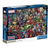 CLEMENTONI 39709 Puzzle 1.000 Teile Marvel Collection Impossible Compact von Clementoni