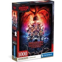 CLEMENTONI 39713 Puzzle 1000 Teile Netflix Collection Compact von Clementoni