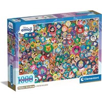 CLEMENTONI 39829 Puzzle 1000 Teile Disney Collection Impossible Compact von Clementoni