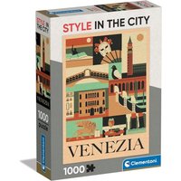CLEMENTONI 39846 Puzzle 1000 Teile Style in the City Collection Compact von Clementoni