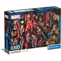 CLEMENTONI 39857 Puzzle 1000 Teile Marvel Collection Compact von Clementoni