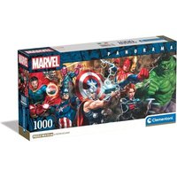 CLEMENTONI 39877 Puzzle 1000 Teile Marvel Collection Panorama Compact von Clementoni