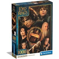 CLEMENTONI 39907 Puzzle 1000 Teile Herr der Ringe Collection Compact von Clementoni