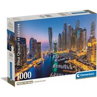CLEMENTONI 39911 Puzzle 1000 Teile High Quality Collection Compact - Dubai von Clementoni
