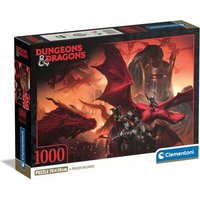 CLEMENTONI 39914 Puzzle 1000 Teile Dungeons & Dragons Collection Compact CLEMENTONI 39914 Puzzle 1000 Teile Dungeons & Dragons Collection Compact von Clementoni