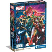 CLEMENTONI 39915 Puzzle 1000 Teile Marvel Collection Compact von Clementoni