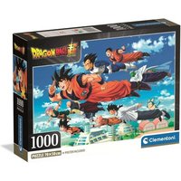 CLEMENTONI 39955 Puzzle 1.000 Teile Animé Collection Compact DragonBall von Clementoni