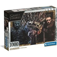 CLEMENTONI 39962 Puzzle 1.000 Teile Game of Thrones Collection Compact - Evening in Tokyo von Clementoni