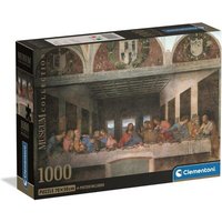 CLEMENTONI 39965 Puzzle 1.000 Teile Museum Collection Compact Leonardo Das letzte Abendmahl CLEMENTONI 39965 Puzzle 1.000 Teile Museum Collection Compact Leonardo Das letzte Abendmahl von Clementoni