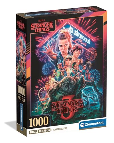 PZL 1000 Stranger Things S03 COMPACT Box 2025 von Clementoni