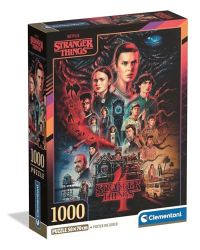 PZL 1000 Stranger Things S04 COMPACT Box 2025 von Clementoni