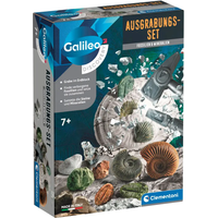 CLEMENTONI 59381 Austrabungs-Set Fossilien & Mineralien von Clementoni