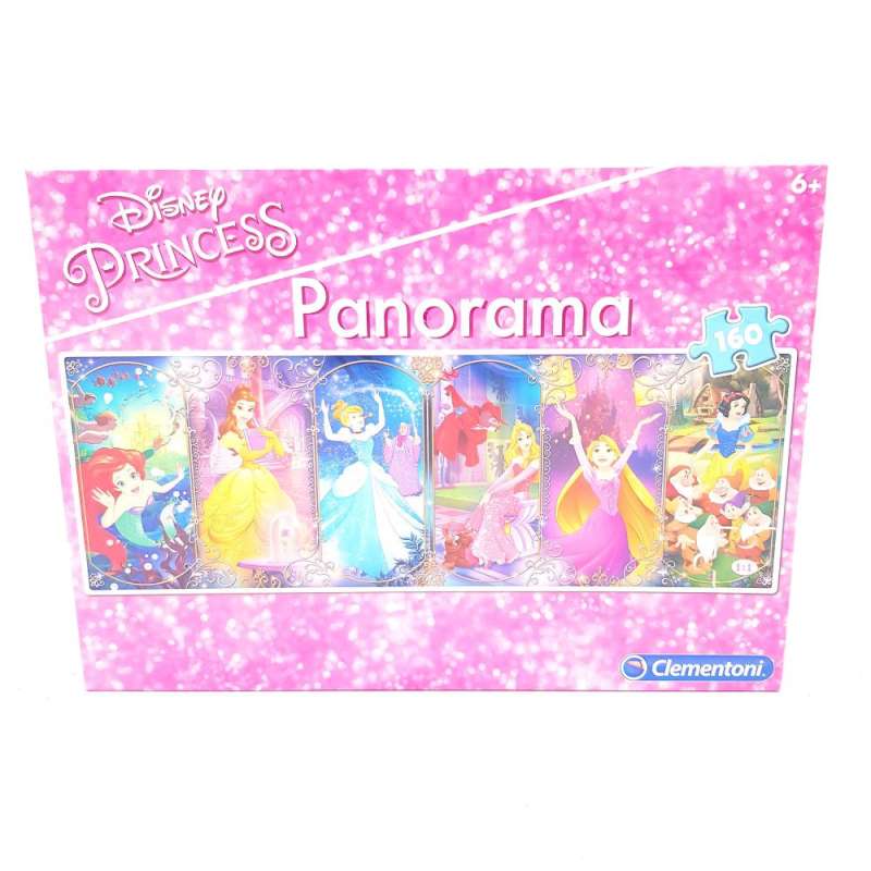 CLEMENTONI "Disney Princess Panorama" 160 Teile von Clementoni