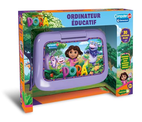CLEMENTONI Dora Smart Start Laptop, 83025 (FRA) von Clementoni