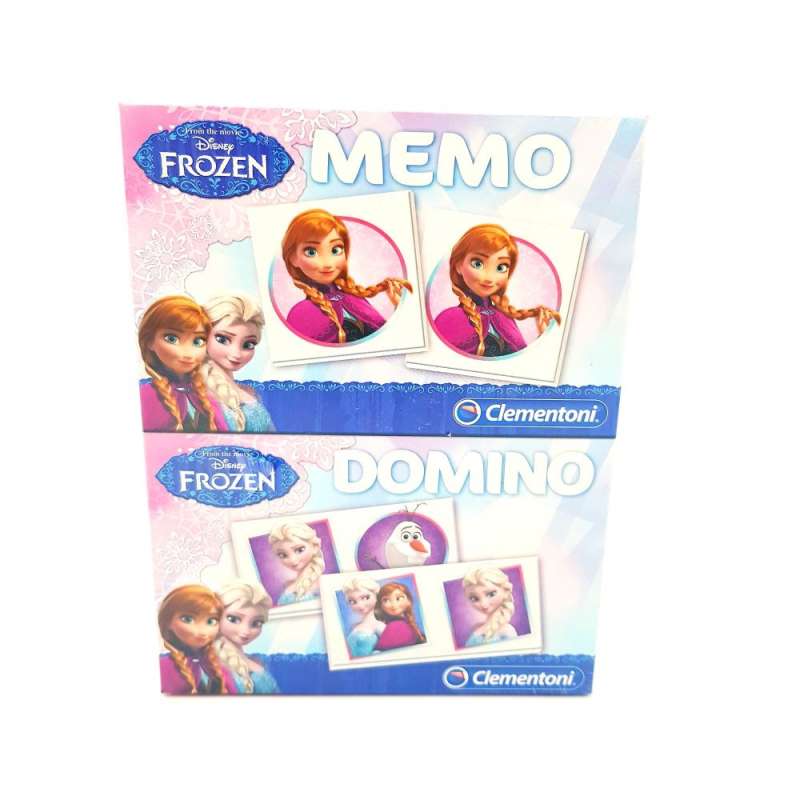 CLEMENTONI Frozen - 2 in 1 Set Memo & Domino von Clementoni