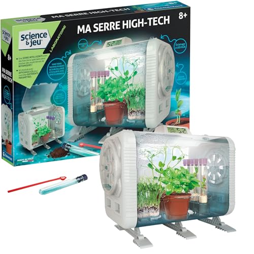 CLEMENTONI High-Tech-Gewächshaus, Lernspiele für Kinder, Lernspiel mit Spaß, Wissenschaft und Natur, hergestellt in Italien, ab 8 Jahren, Mehrfarbig CLEMENTONI High-Tech-Gewächshaus, Lernspiele für Kinder, Lernspiel mit Spaß, Wissenschaft und Natur, hergestellt in Italien, ab 8 Jahren, Mehrfarbig von Clementoni