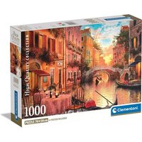CLEMENTONI Puzzle 1000 Teile High Quality Collection Compact - Venedig - Canale Grande CLEMENTONI Puzzle 1000 Teile High Quality Collection Compact - Venedig - Canale Grande von Clementoni