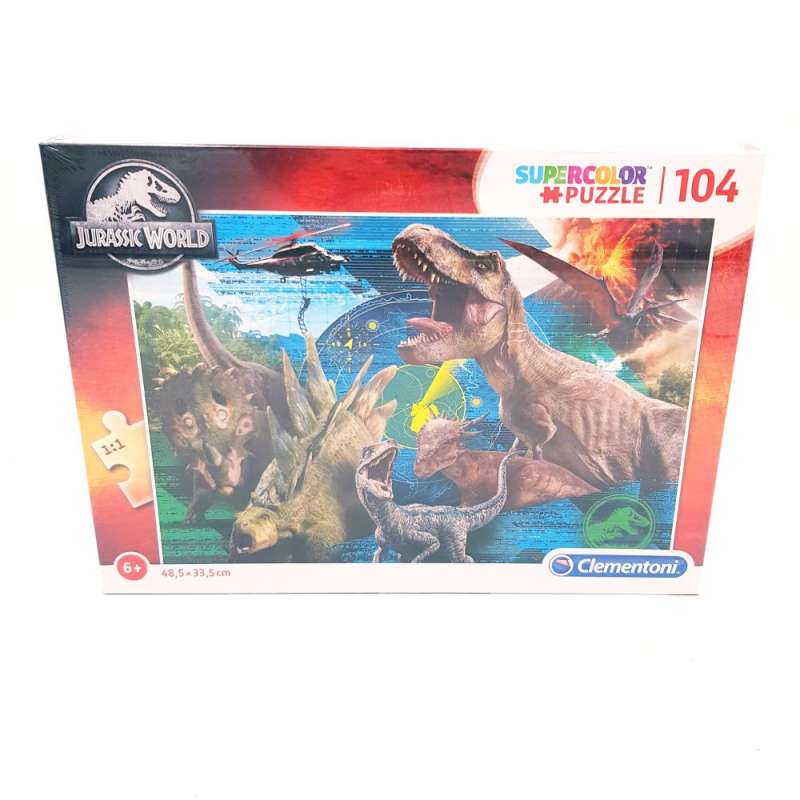 CLEMENTONI Puzzle "Jurassic World" - 104 Teile von Clementoni