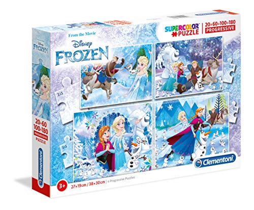 Clementoni 07723 07723-Supercolor - Frozen - 20 + 60 + 80 + 180 Stück, Mehrfarbig Clementoni 07723 07723-Supercolor - Frozen - 20 + 60 + 80 + 180 Stück, Mehrfarbig von Clementoni