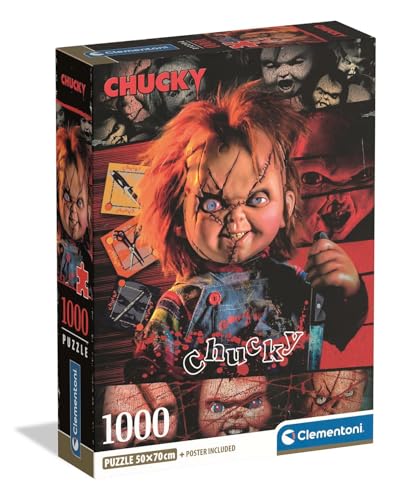 Clementoni 1000 CHUCKYHORROR Movies – Puzzle von Clementoni