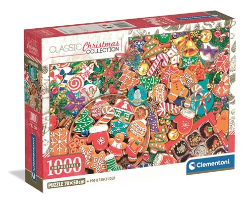 Clementoni 1000 Impossible Christmas Weihnachten Compact – Puzzle Clementoni 1000 Impossible Christmas Weihnachten Compact – Puzzle von Clementoni