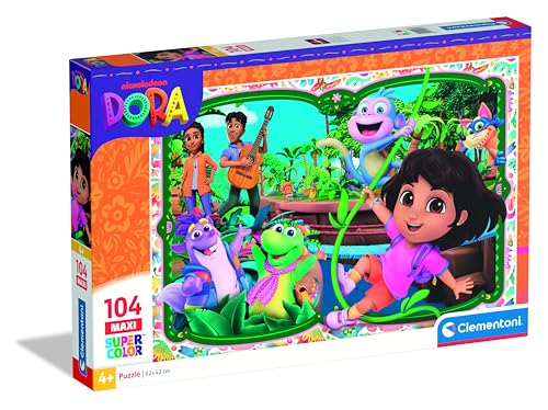 Clementoni 104 Maxi Dora The Explorer 2025 – Puzzle von Clementoni