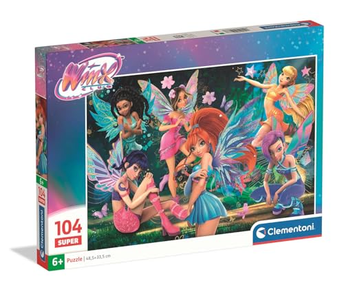 Clementoni 104 SUPER Winx 2025 – Puzzle von Clementoni