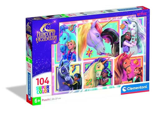Clementoni 104 Unicorn Academy 3 2025 – Puzzle von Clementoni