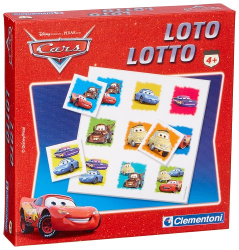 Clementoni – 12588 – Lernspiel – Lotto Cars von Clementoni