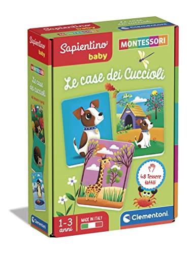Clementoni - Sapientino Baby Case der Welpen-Lernspiel 1 Jahr, Flashcards Montessori-Made in Italy, italienische Farbe, 16434 Clementoni - Sapientino Baby Case der Welpen-Lernspiel 1 Jahr, Flashcards Montessori-Made in Italy, italienische Farbe, 16434 von Clementoni