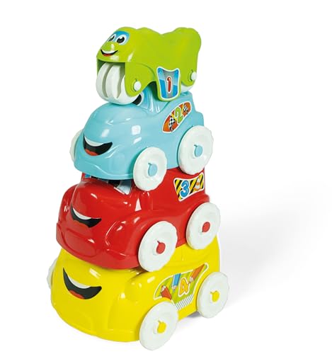 Clementoni Baby Stapelbare Autos - Baby Motorikspielzeug ab 6 Monaten - Lerntherapie-Spielzeug für visuelle und motorische Entwicklung 17111 Clementoni Baby Stapelbare Autos - Baby Motorikspielzeug ab 6 Monaten - Lerntherapie-Spielzeug für visuelle und motorische Entwicklung 17111 von Clementoni