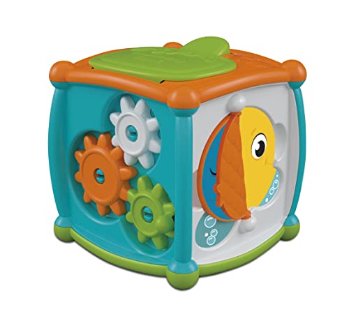 Clementoni 17672 Guck Aktivitäts-Würfel-Aktivitätsspielzeug Baby, Lernspielzeug Für Kinder Ab 10 Monate, Multicolour, Medio Clementoni 17672 Guck Aktivitäts-Würfel-Aktivitätsspielzeug Baby, Lernspielzeug Für Kinder Ab 10 Monate, Multicolour, Medio von Clementoni